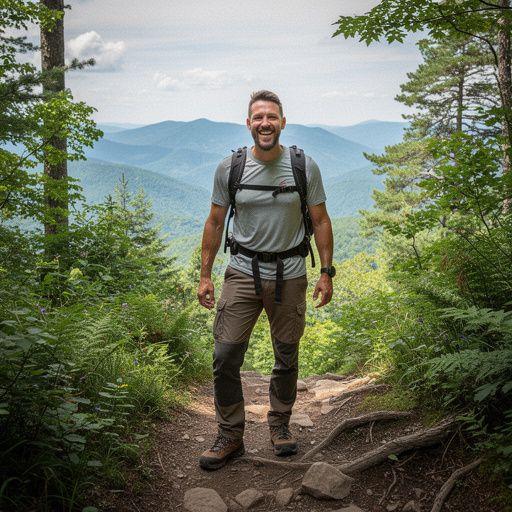 Уютный городок у подножия гор, с традиционными домами и местными магазинами.